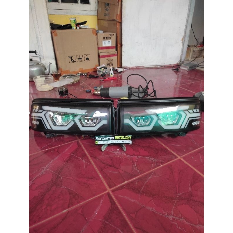 Lampu Depan Custom Suzuki Carry Futura RGB