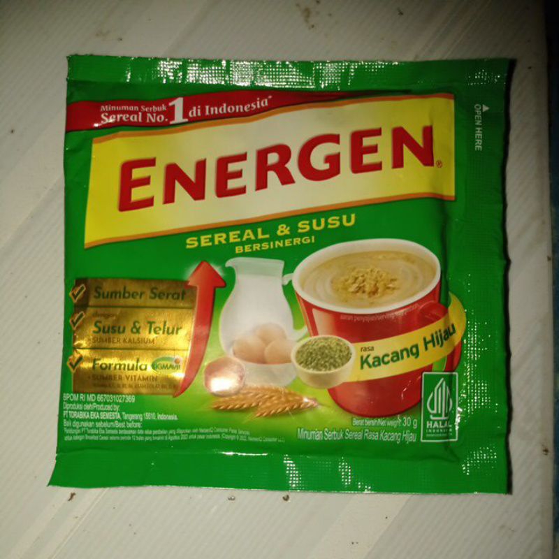 

energen kacang hijau