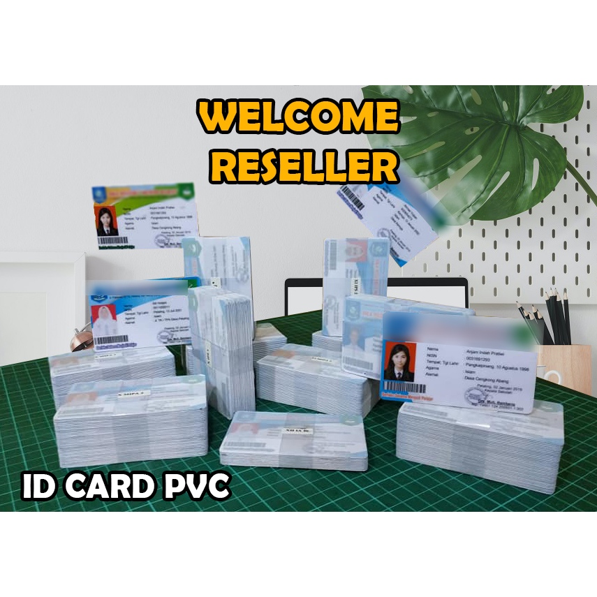 

cetak id card, kartu pelajar, kartu mahasiswa, kartu santri, NISN, kartu anggota, komunitas, bahan PVC
