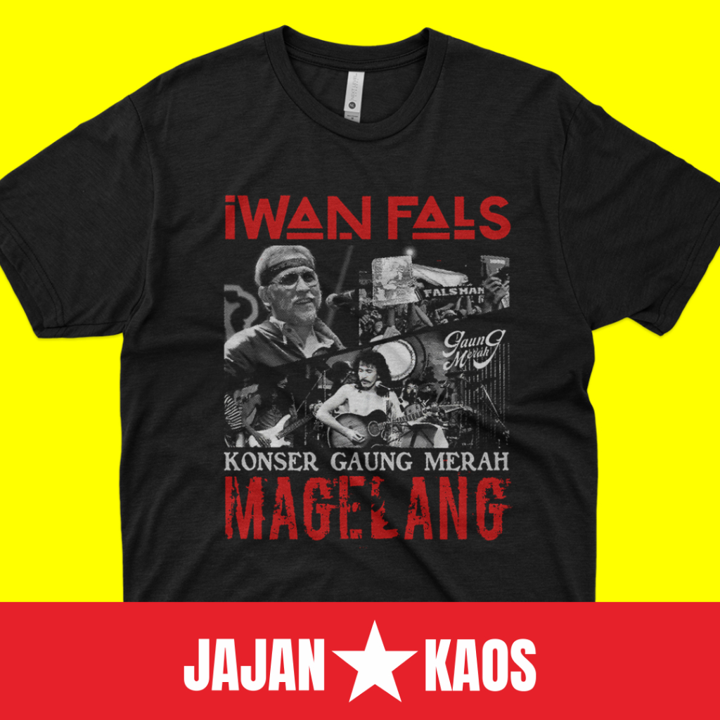 [COD] Gaung Merah Edisi Magelang 2024, Gaung Merah Iwan Fals, Kaos Iwan Fals