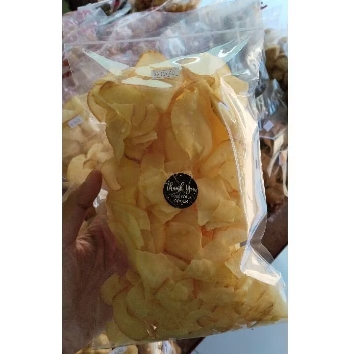 

Kripik singkong Ori / sambel uleg (pdas manis)