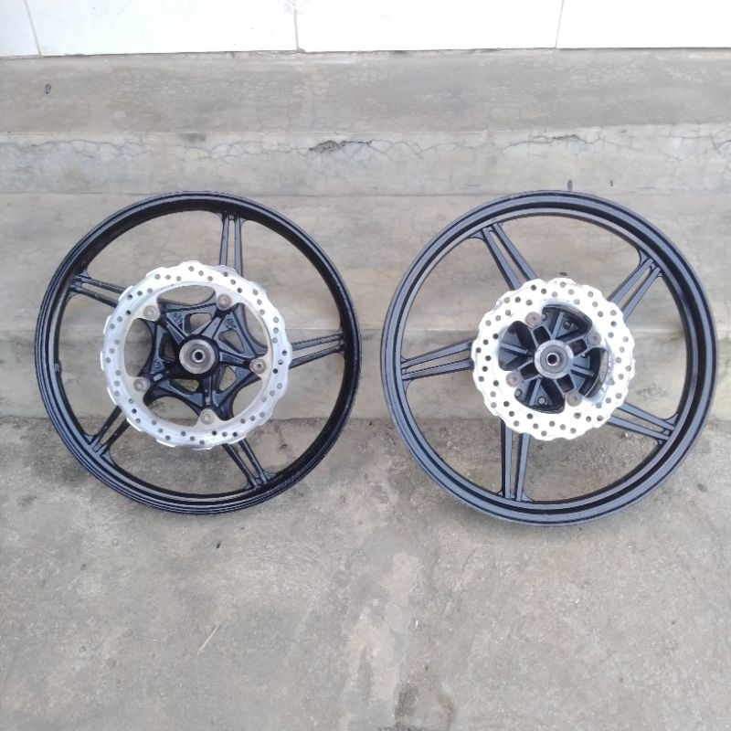 VELG RACING KAWASAKI ATHLETE PNP EDGE 125 ZX130 ORIGINAL COPOTAN