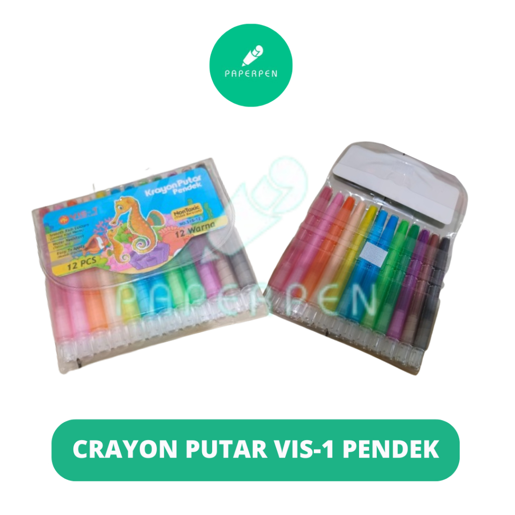 

Crayon Putar Vis-1 Pendek 12W