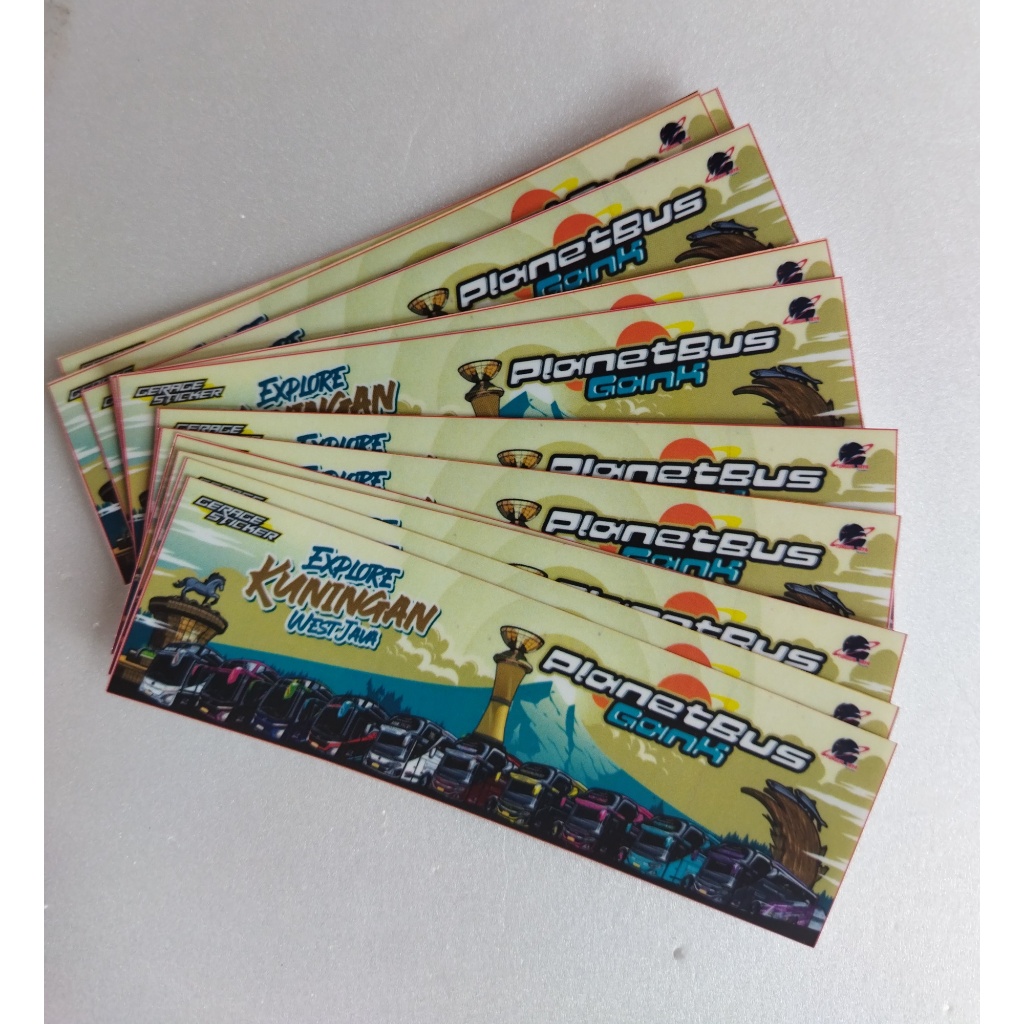 

stiker tunggal jaya gank asli gerasi isi 1biji