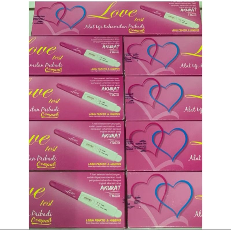 Test pack LOVE TEST COMPACT EXP MARET 2025