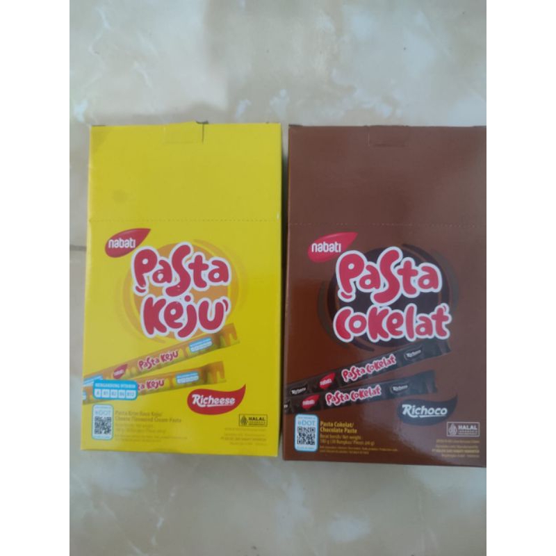 

RICHEESE PASTA KEJU & COKLAT isi 20 pcs