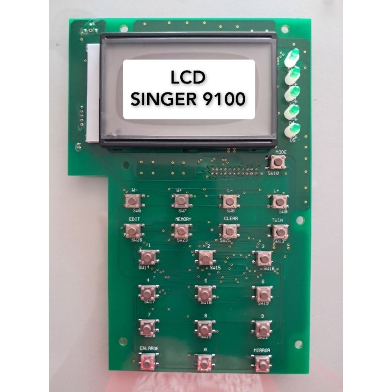 MESIN JAHIT SINGER 9100 - LCD