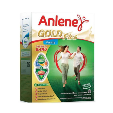 Anlene Gold Vanila 600 Gram