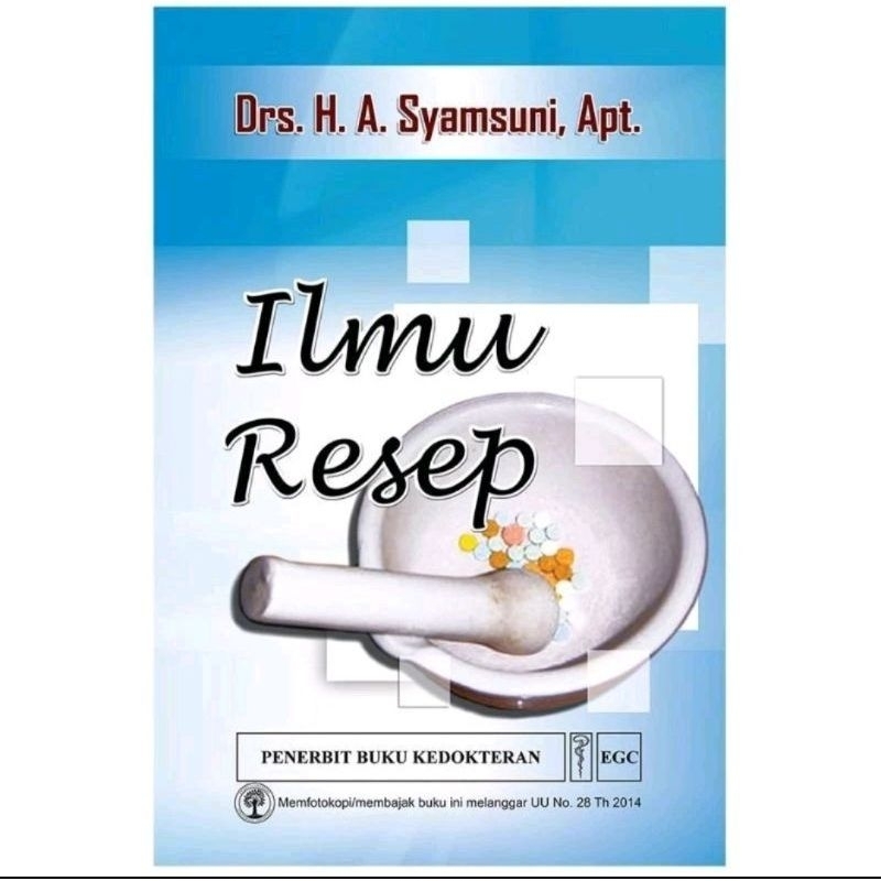 BUKU ILMU RESEP SYAMSUNI