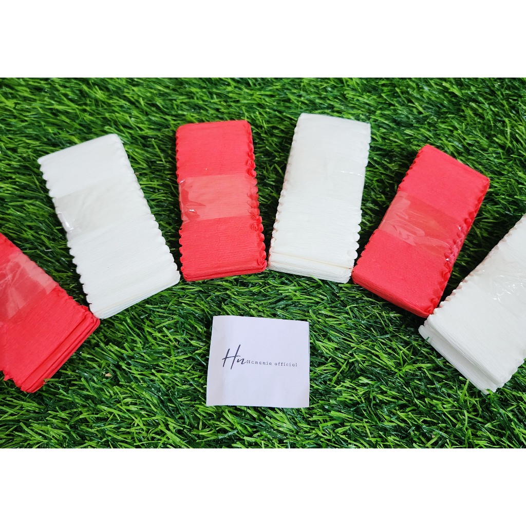 

KERTAS CREPE SMALL KOALA POTONG MERAH PUTIH / DEKORASI 17 AGUSTUS