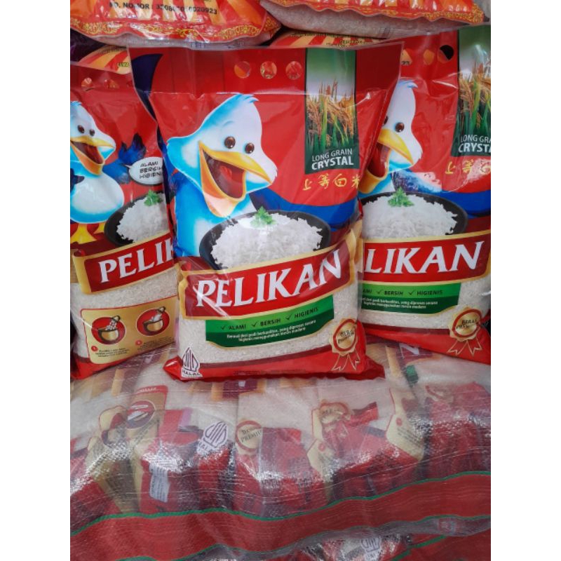 Beras Pelikan 5kg/10kg