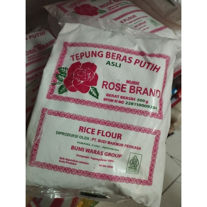 

Tepung Beras Putih - Rose Brand - 200 gram - 500 gram
