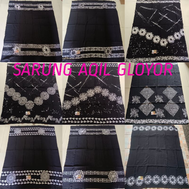 SARUNG PUTRI CAP AQIL/sarung motif terkini bahan gloyor bahan halus berkuwalitas/sarung cewek/sarung