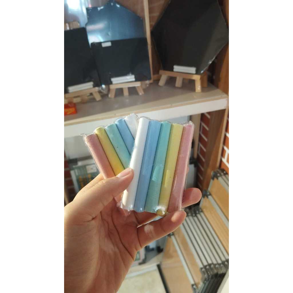 

Kapur Papan Tulis / Kapur Warna / Chalk - Eceran