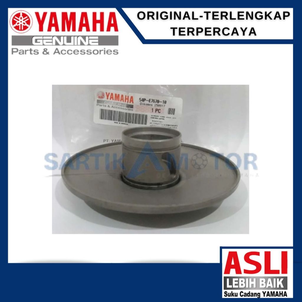 SECONDARY SLIDING SHEAVE (2BJ1) Pully Cewean Mio SOUL GT 115 ORIGINAL YAMAHA (54P-E7670-10)