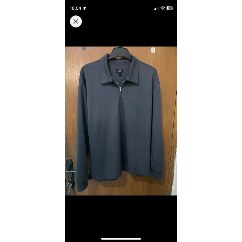 Signore Polo Half Zip Scuba