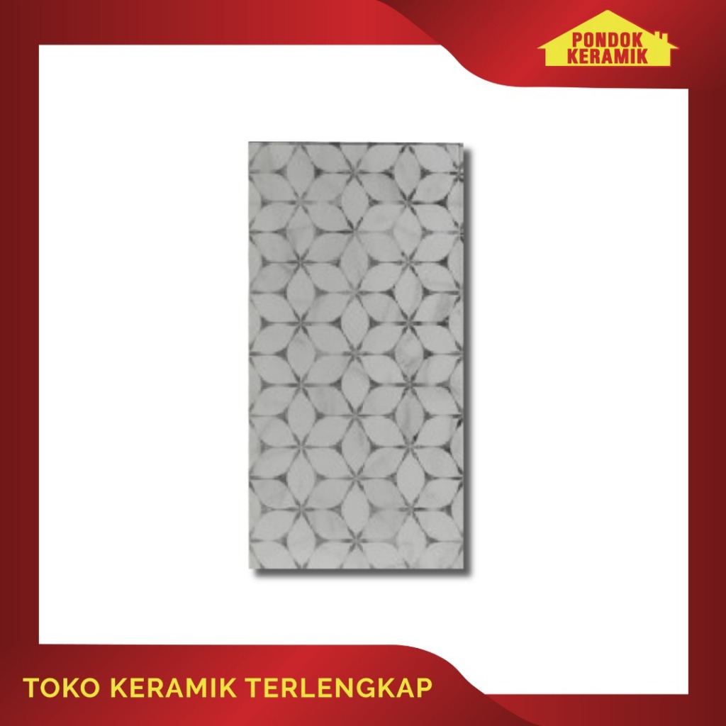 Keramik Dinding Habitat 30x60 Visconti Deco / Keramik Cuttin Rectified
