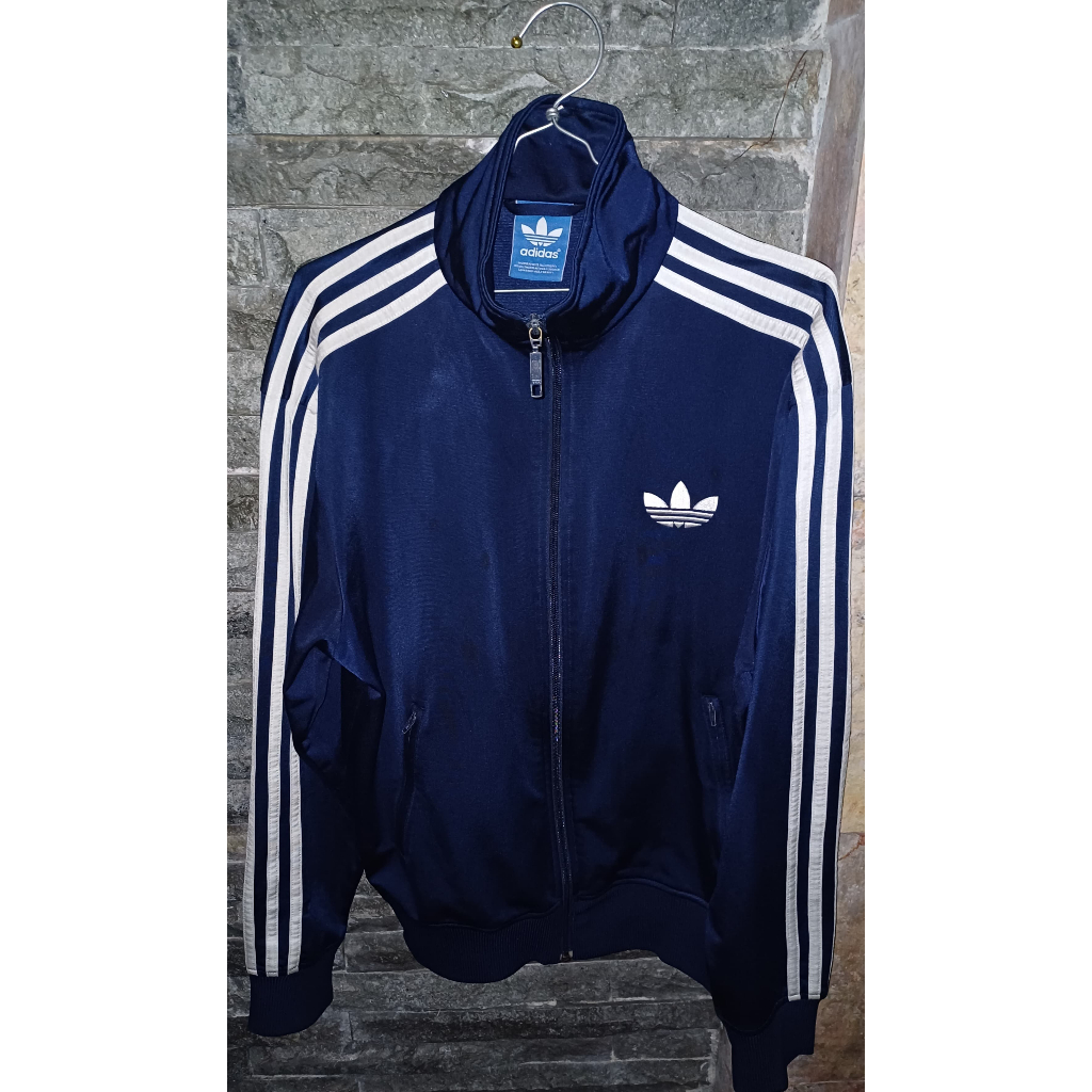 PRELOVED Tracktop Adidas Firebird Original - Navy