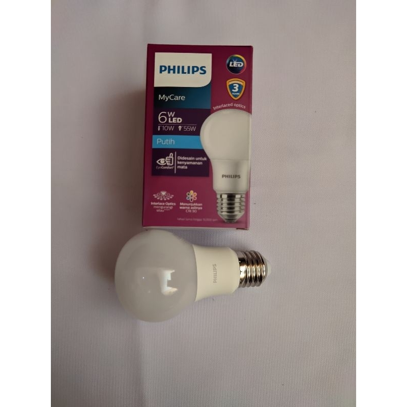 LAMPU PHILIPS LED 6 WATT