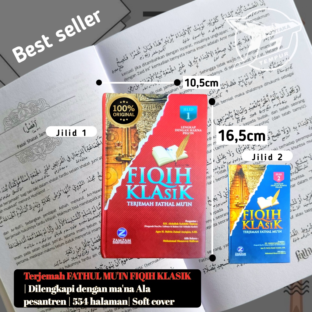 TERJEMAH FATHUL MUIN | Fathul Muin Ukuran Saku | Fiqih Klasik | Fathul Muin Makna Pesantren