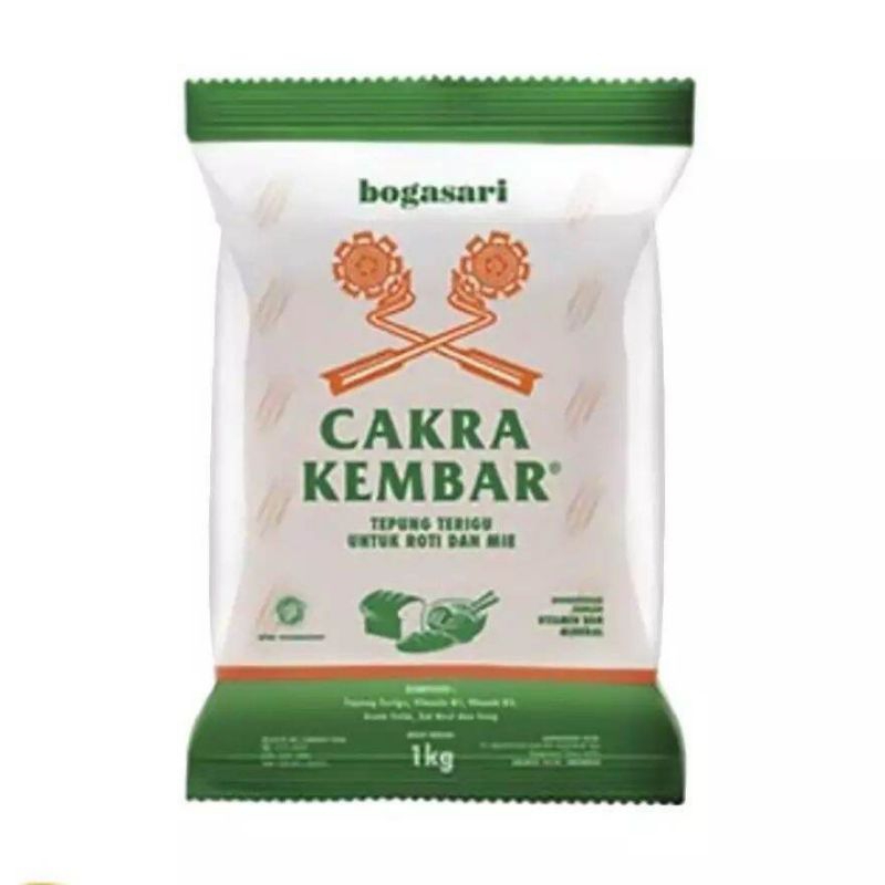 

PROMO MURAH!! TEPUNG TERIGU CAKRA PREMIUM 1KG KEMASAN