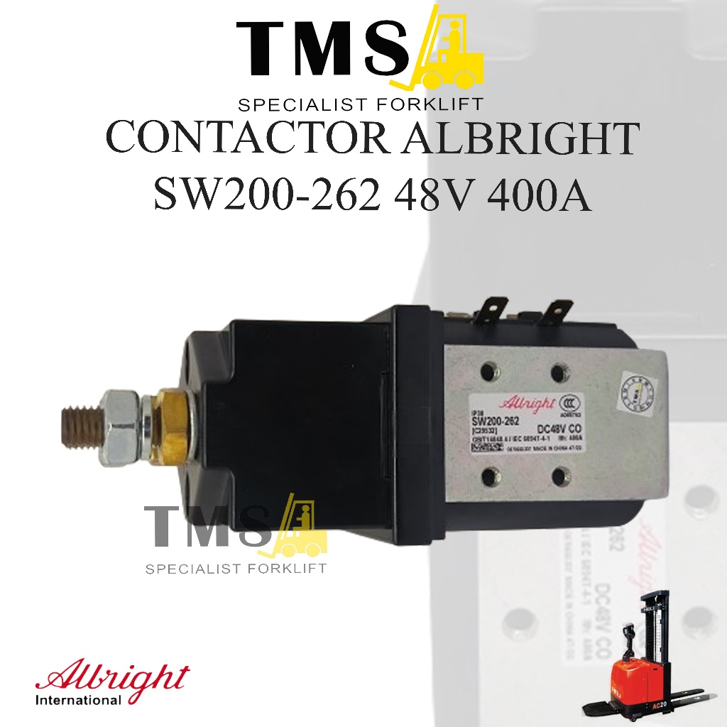 Albright Contactor For Forklift SW200-262 48V 400A Kontaktor Electric DC