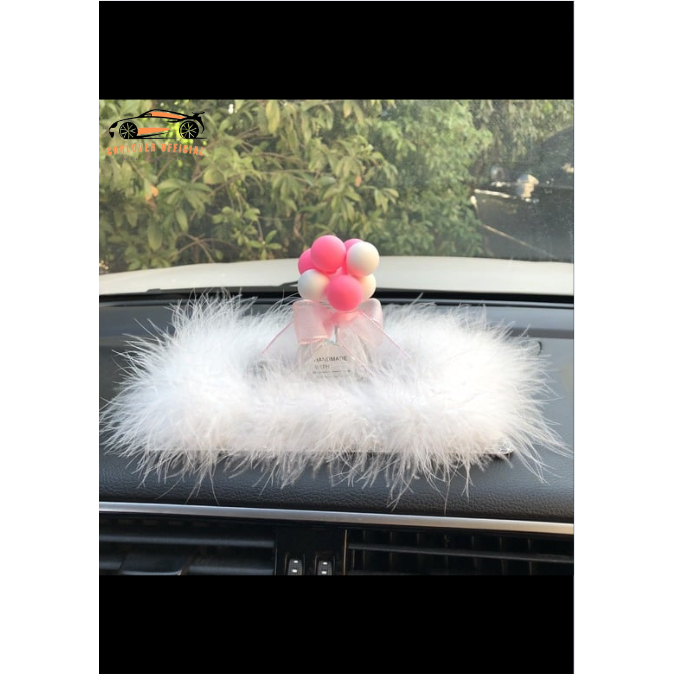 Set BALON model hiasan DASHBOARD mobil hiasan