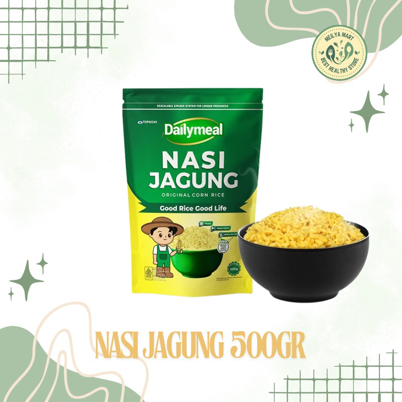 

Daily Meal Rice Nasi Jagung 500Gr