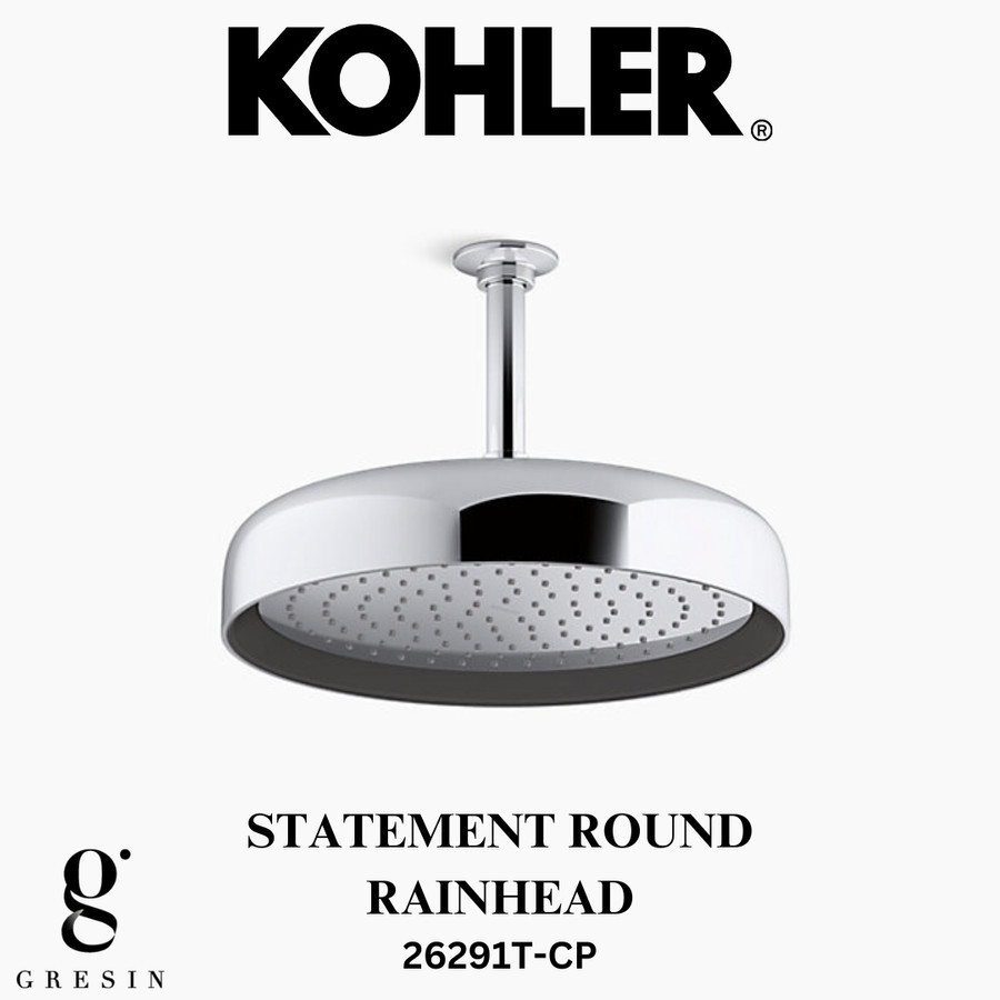 Statement Round Rainhead Kohler | 26291T-CP | Statement Kohler | Shower Kohler