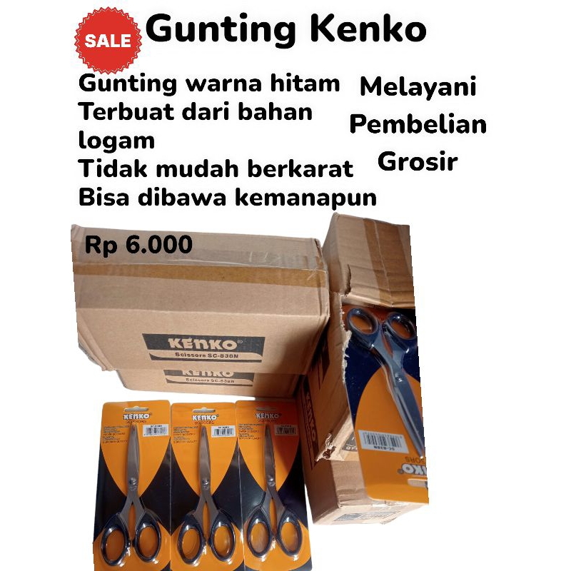 

{APM}Gunting Tajam/ Alat Pemotong/ Gunting Baru/ Merek Kenko