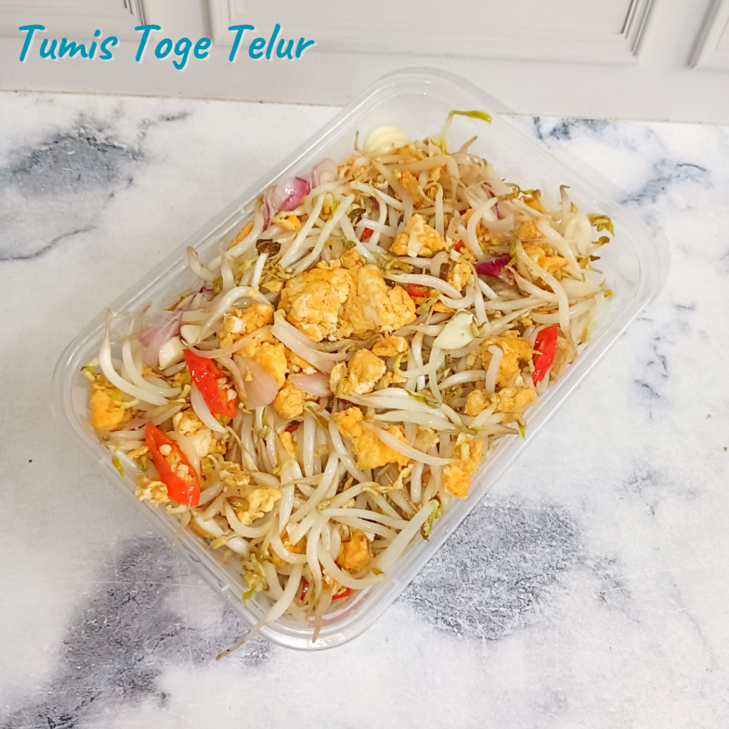 

Tumis Toge Telur - Toge Goreng Telur
