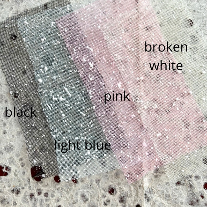 

1 set 4 warna snow tile / tile salju for scrapbook journal journaling scrapbooking bujo