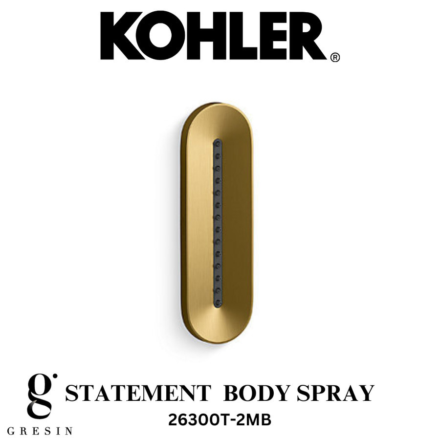 Statement Body Spray Kohler | 26300T-2MB | Statement Kohler | Shower Kohler