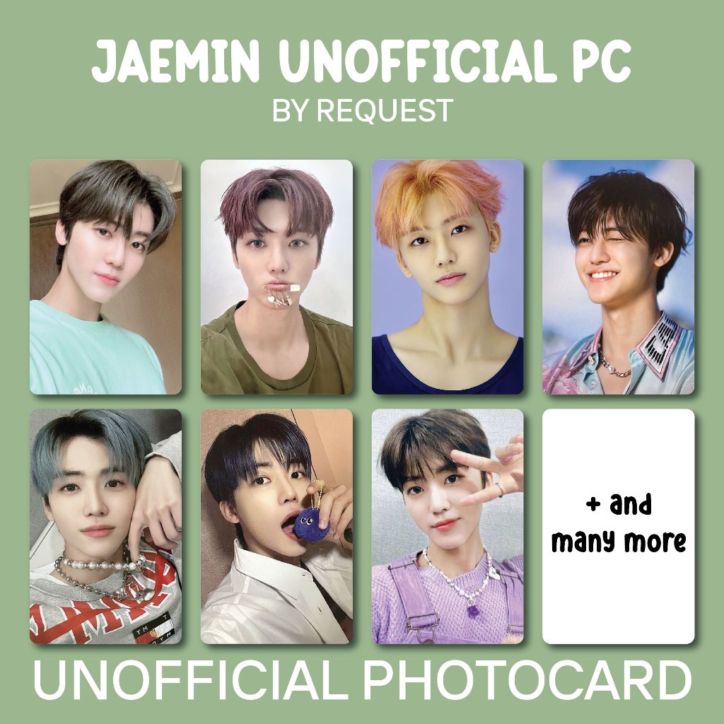 [UNOFFICIAL PHOTOCARD] JAEMIN UNOFFICIAL PC by REQUEST