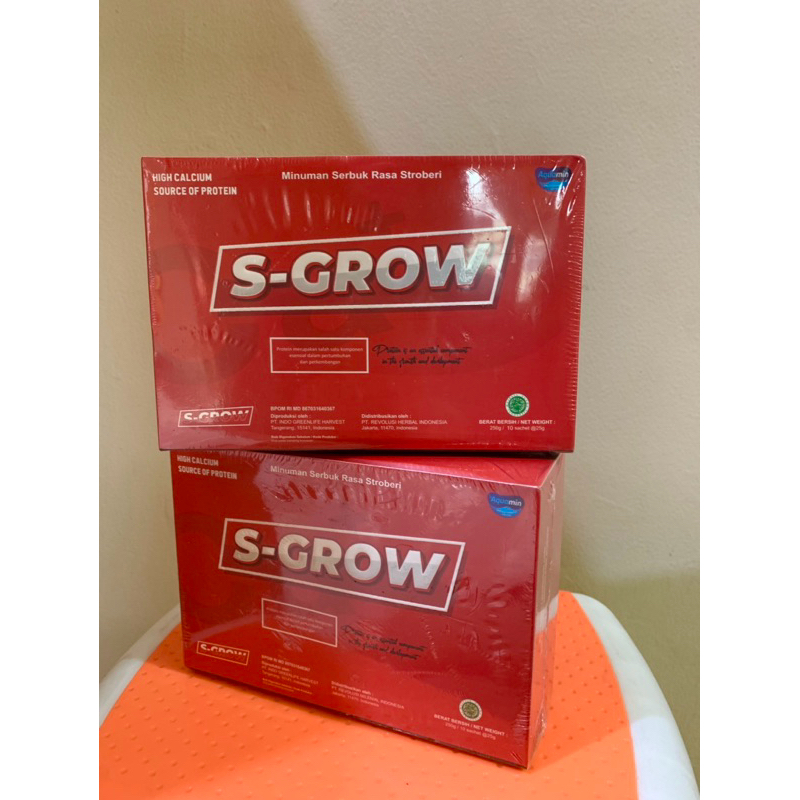 

NEW‼️S-GROW 2Box Susu Peninggi Badan terbaik ORI Store (Exp 2025) #sgrow #new