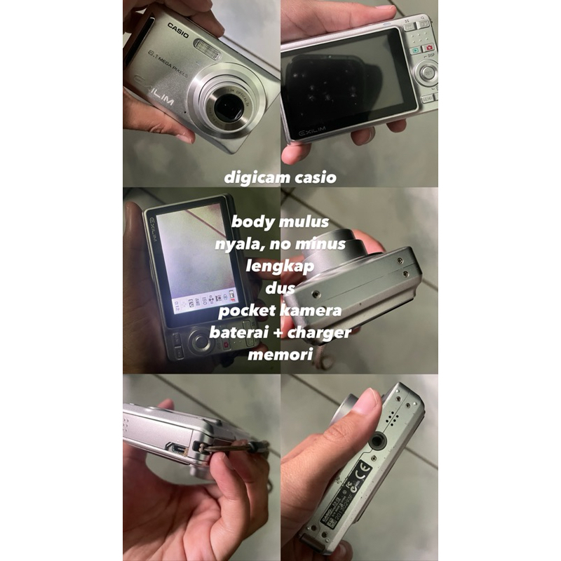 Digicam Casio / Handycam Samsung