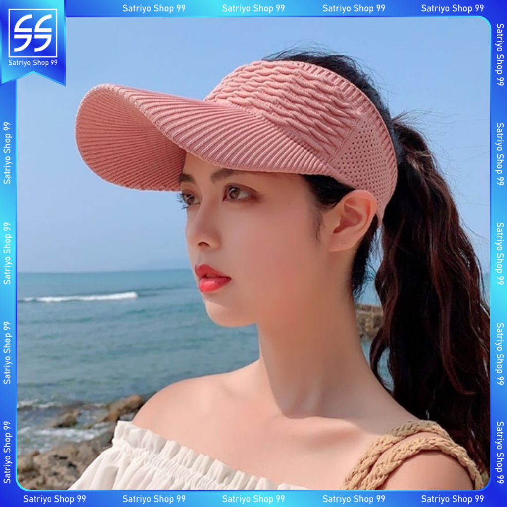 Topi Zumba Wanita Topi Senam Zumba Anyam Topi Sport Korean Fashion