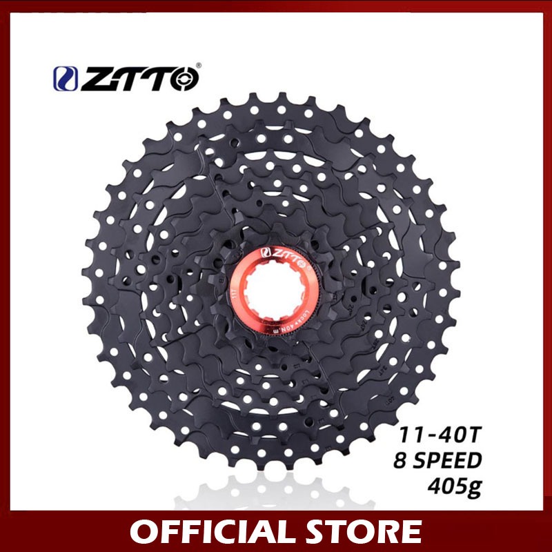 ZTTO Sprocket 8 Speed 11 - 40T Gear Sepeda Hitam