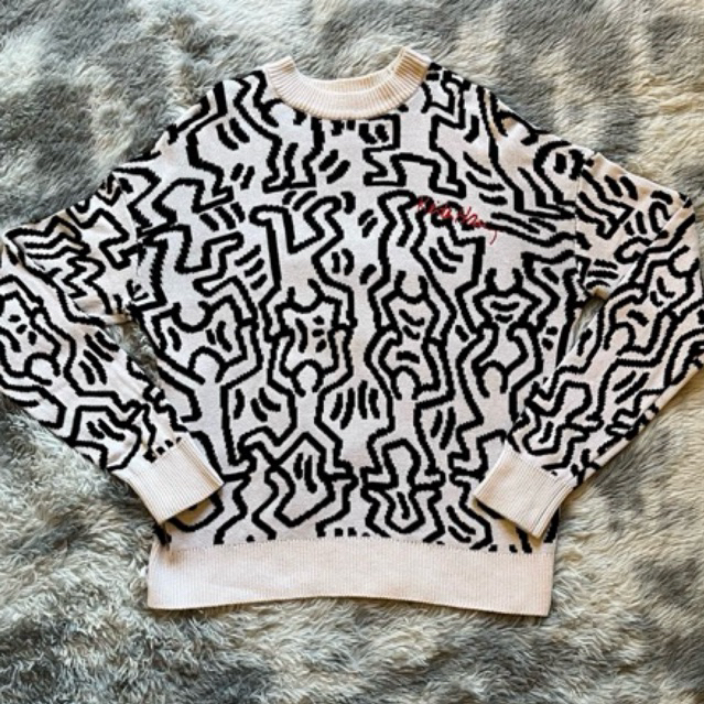 Sweater Rajut Keith Haring