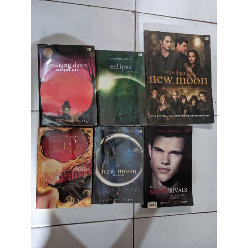 Preloved buku series twilight