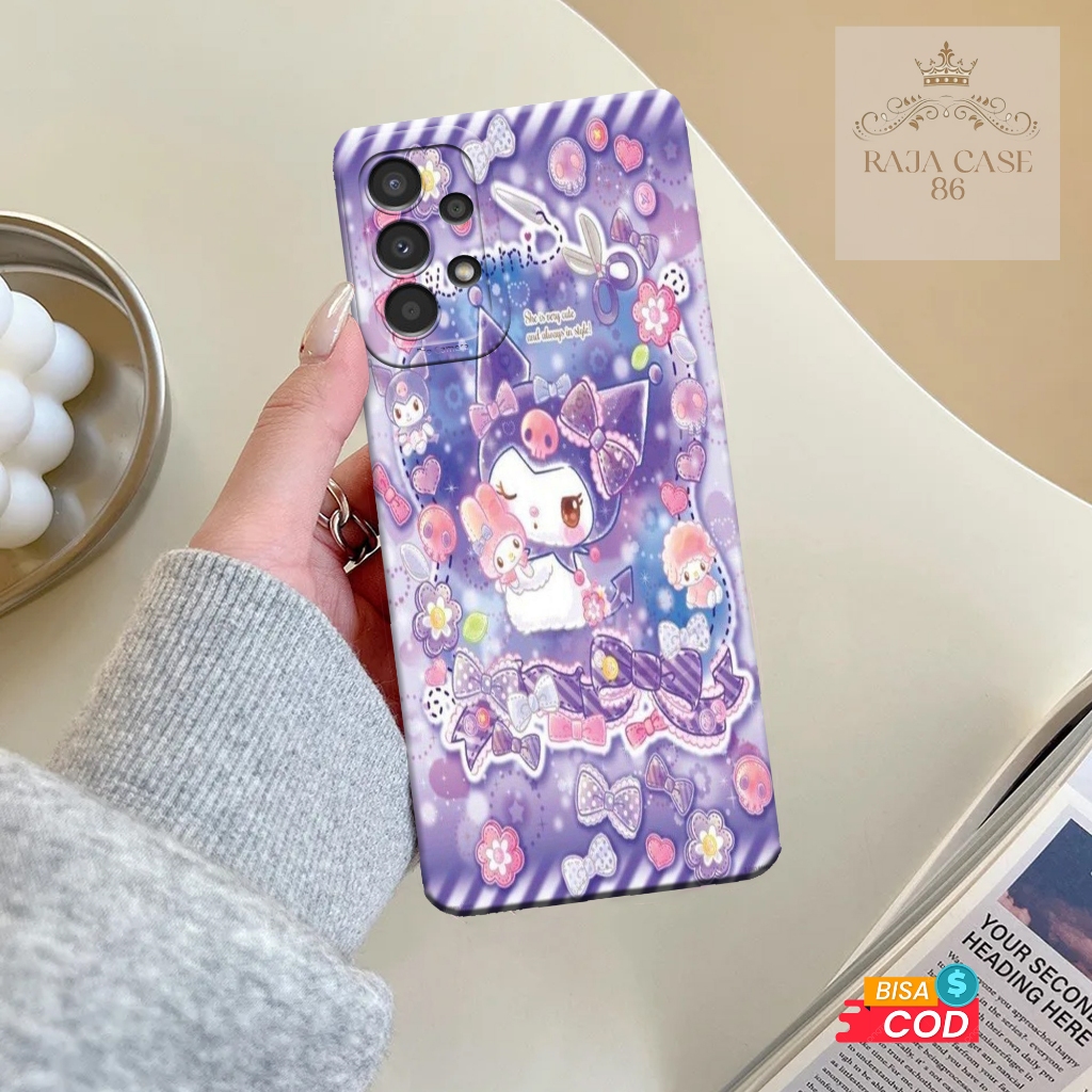 Case Samsung Galaxy A13 - Rajacase - casing Samsung A13 - Motif Softcace Lucu - Pelindung handphone 