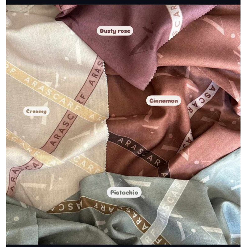 DUMA SERIES MONOGRAM BY ARASCARF