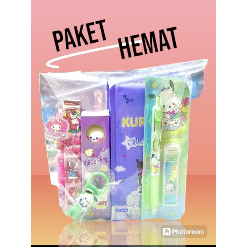 

Etalase Paket Hemat edisi sanrio lotso