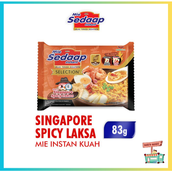 

Sedaap Mie Instan Singapore Spicy Laksa 83 gr
