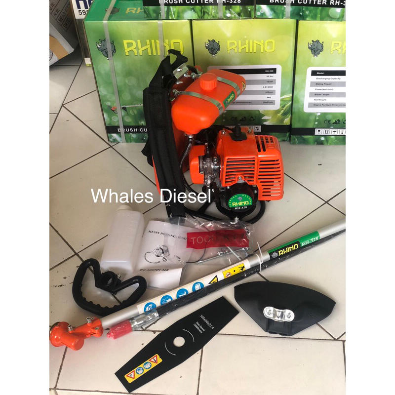 

Mesin Porong Rumput/Brush cutter 328 Rhino Original