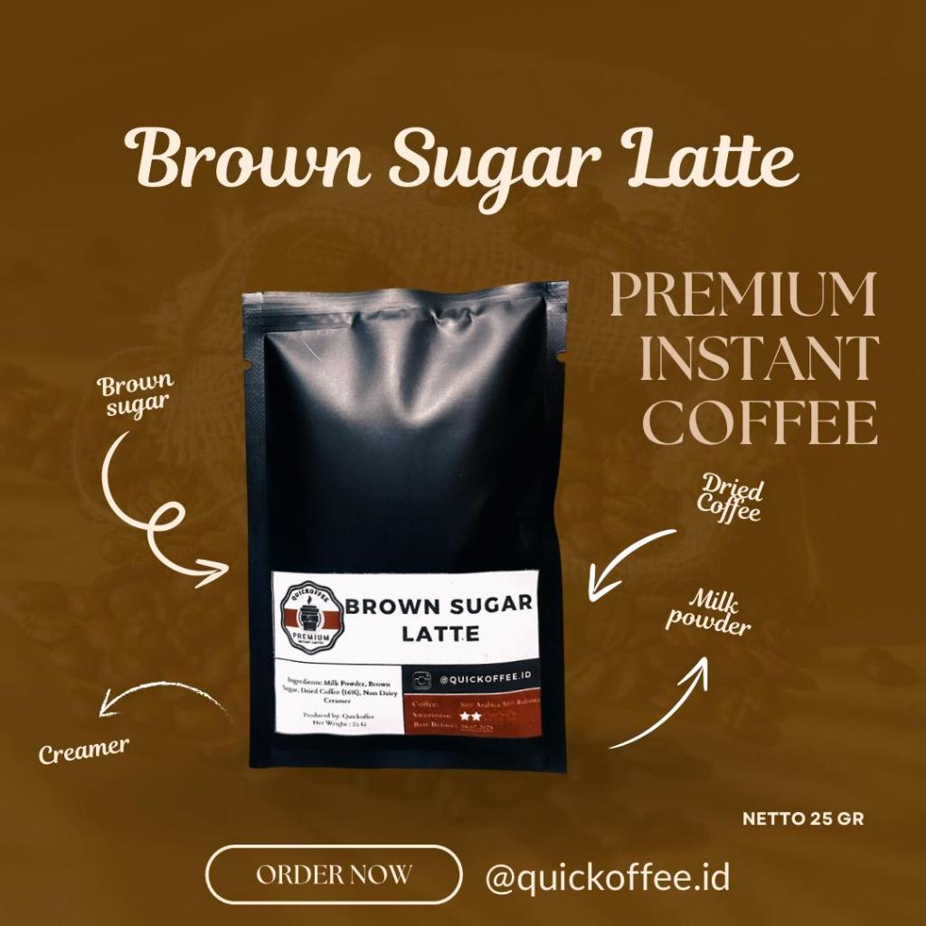 

Brown Sugar Latte by Quickoffee.id