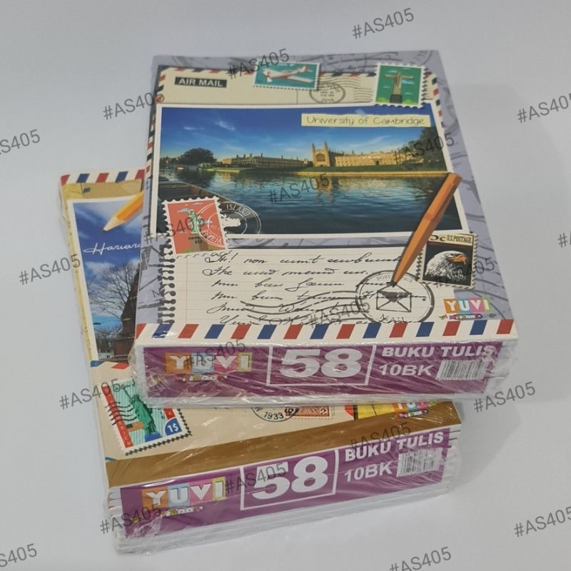 

Buku Tulis YUVI MY BOOK isi 58 lembar (kertas tebal) || BONUS STIKER