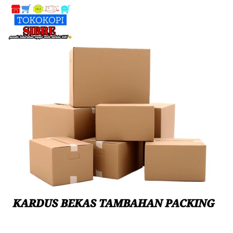 

kardus bekas tambahan packing