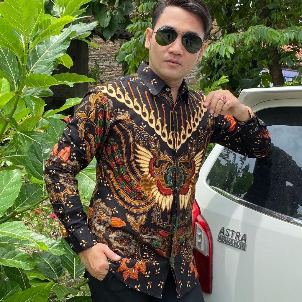 Kemeja batik slimfit motif naga mas furing hero