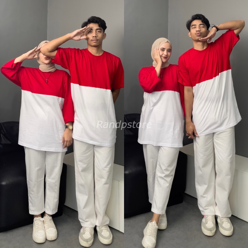 Kaos Merah Putih Special 17 Agustus Seragam agustusan